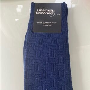 Men's Blue Socks